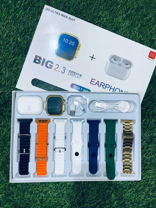 51 GADGETS COMBO SMART WATCH WITH EARBUDS