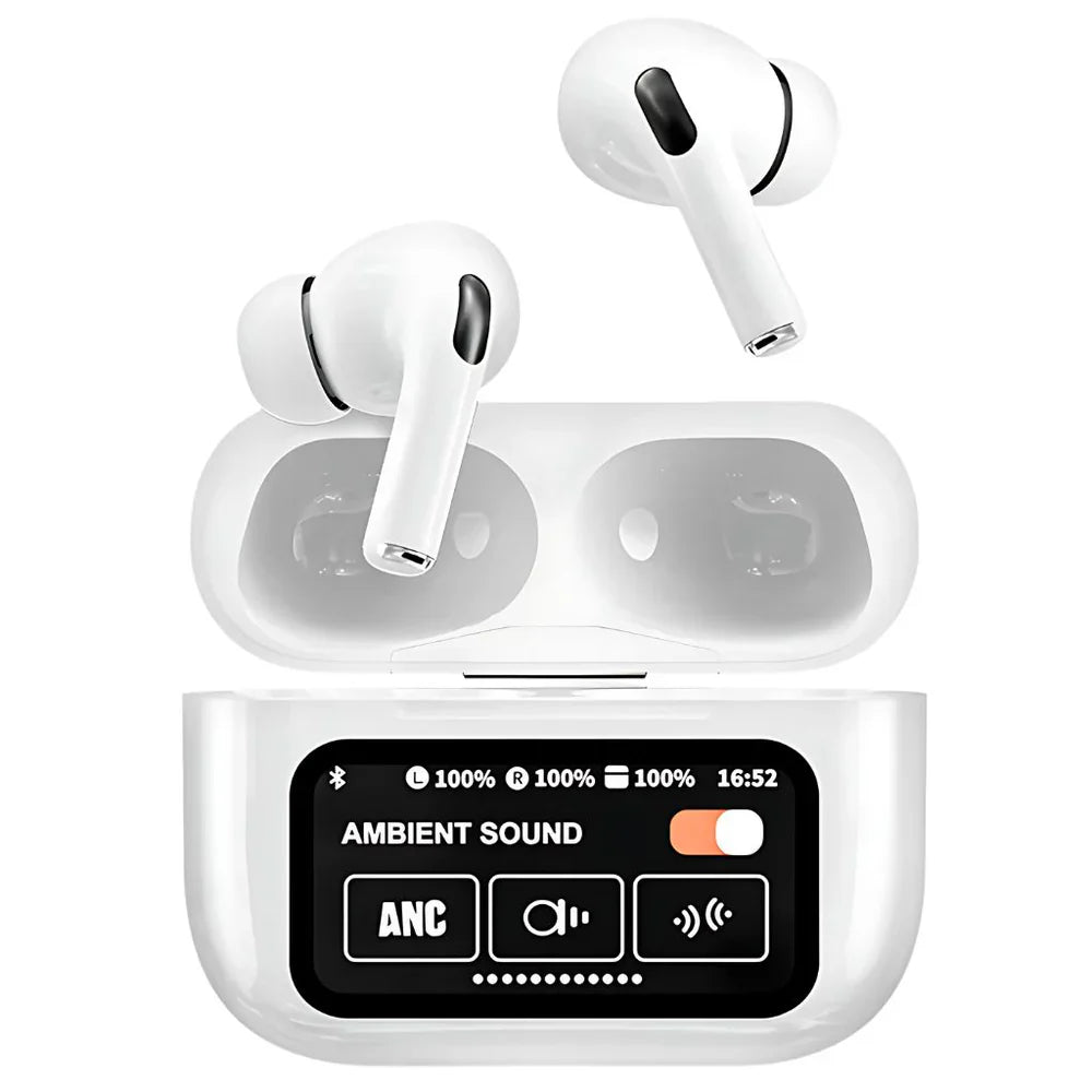 Smart Display Earbuds With Touch Screen